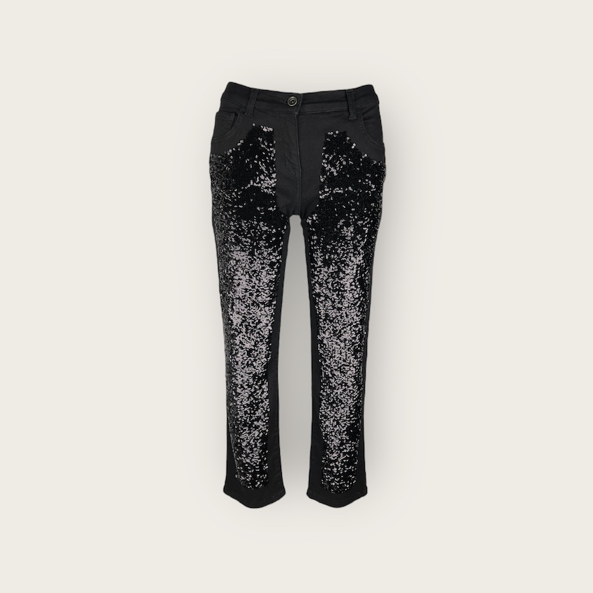 PATRIZIA PEPE czarne jeansy