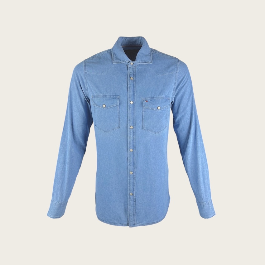 TOMMY HILFIGER koszula jeansowa