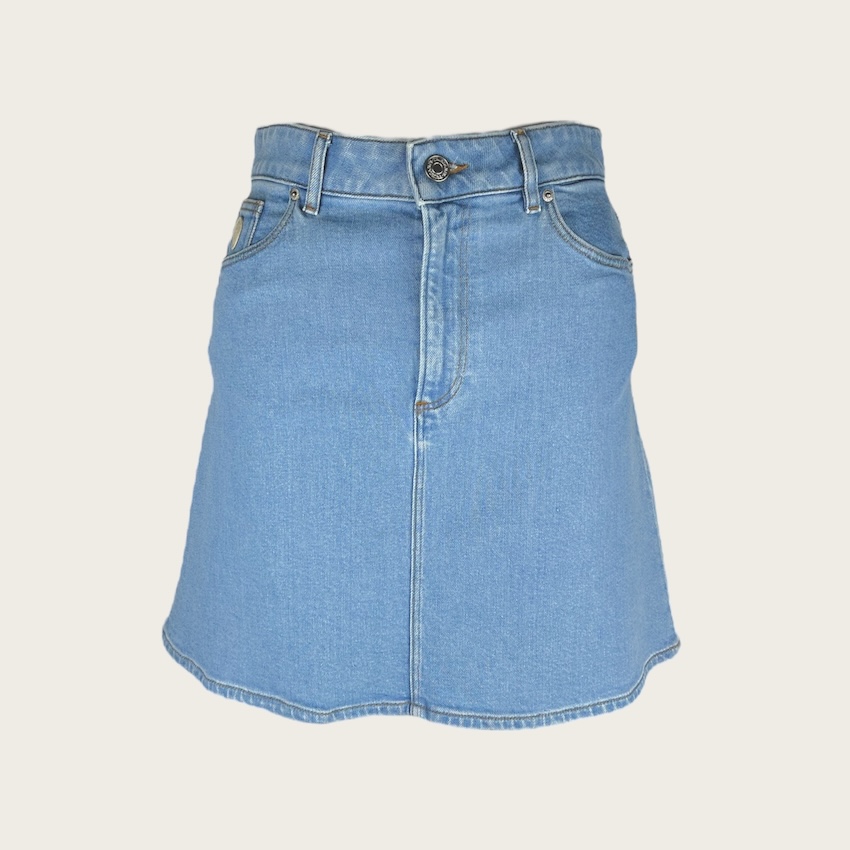 TRUSSARDI spódnica jeansowa