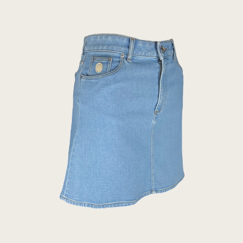 TRUSSARDI spódnica jeansowa