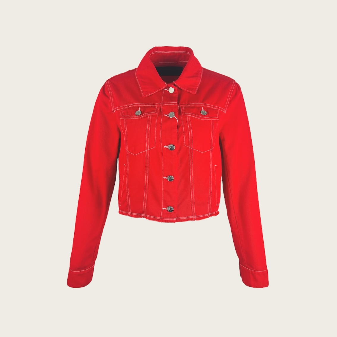 SPORTMAX CODE kurtka jeansowa